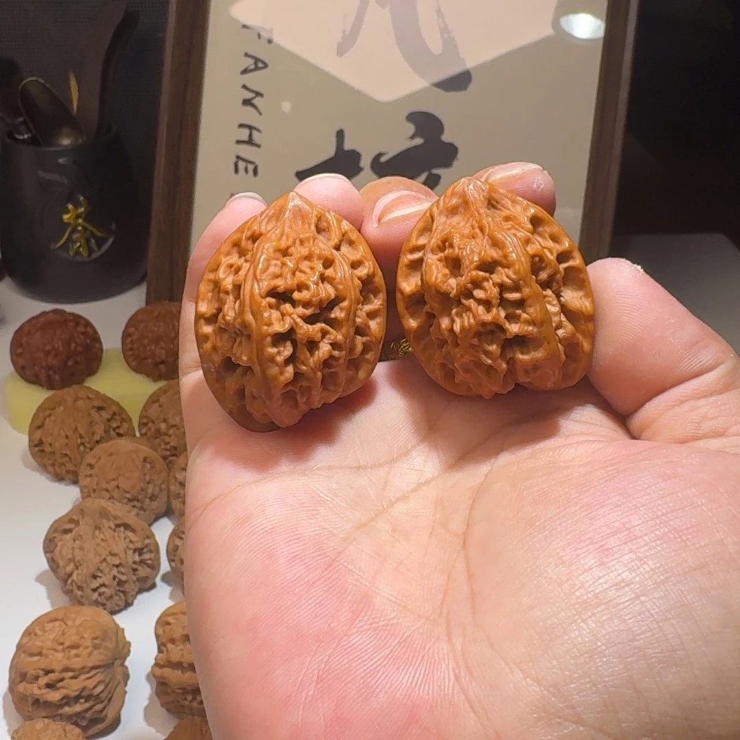 吊坠文玩核桃36尺寸老树承德粗筋