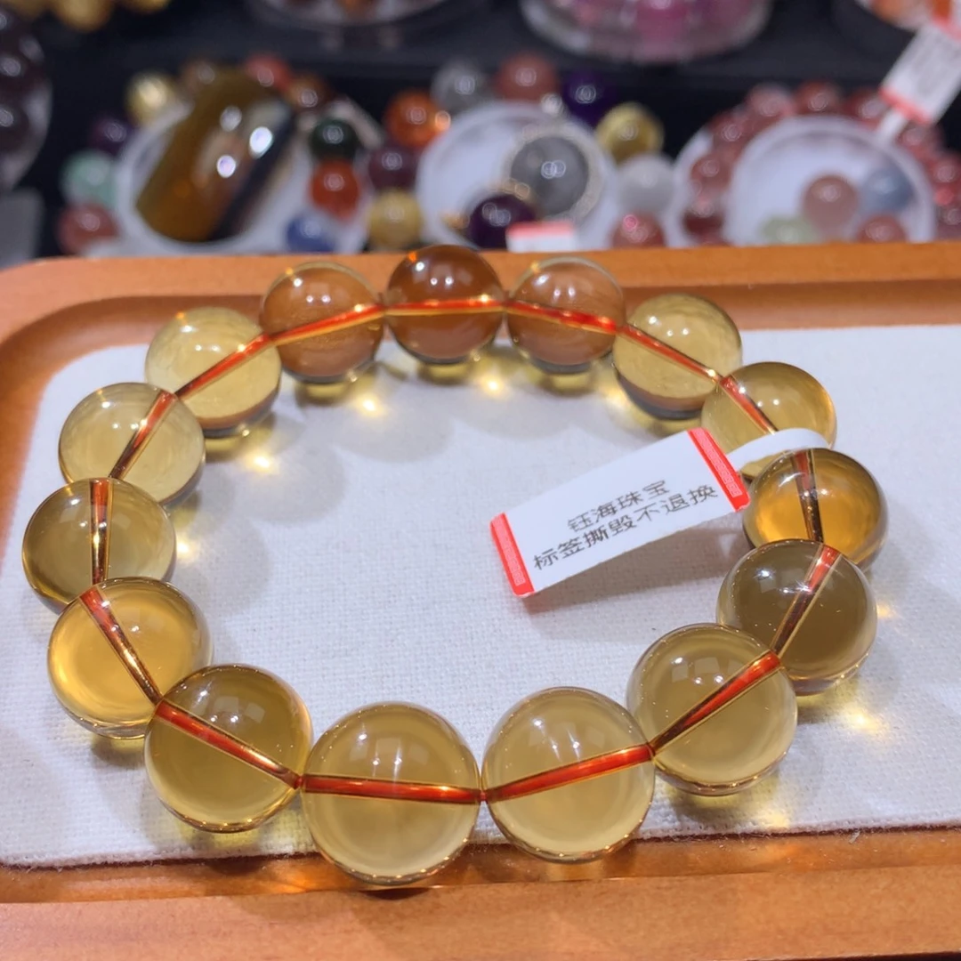 手链水晶未镶嵌黄水晶14