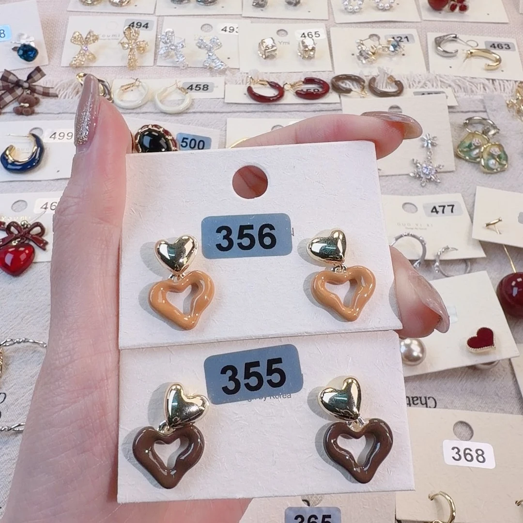 仿珍珠铜合金925银耳钉