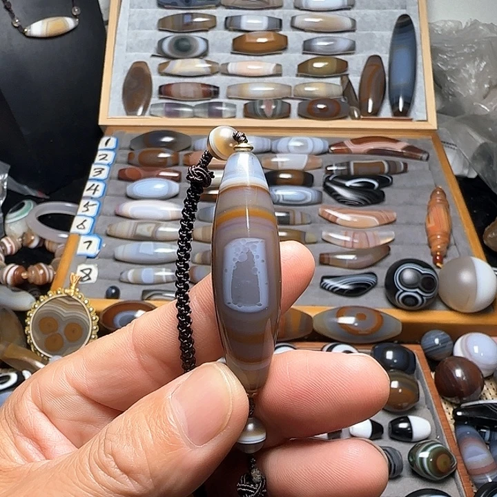 玛瑙/玉髓未镶嵌吊坠(不含链)