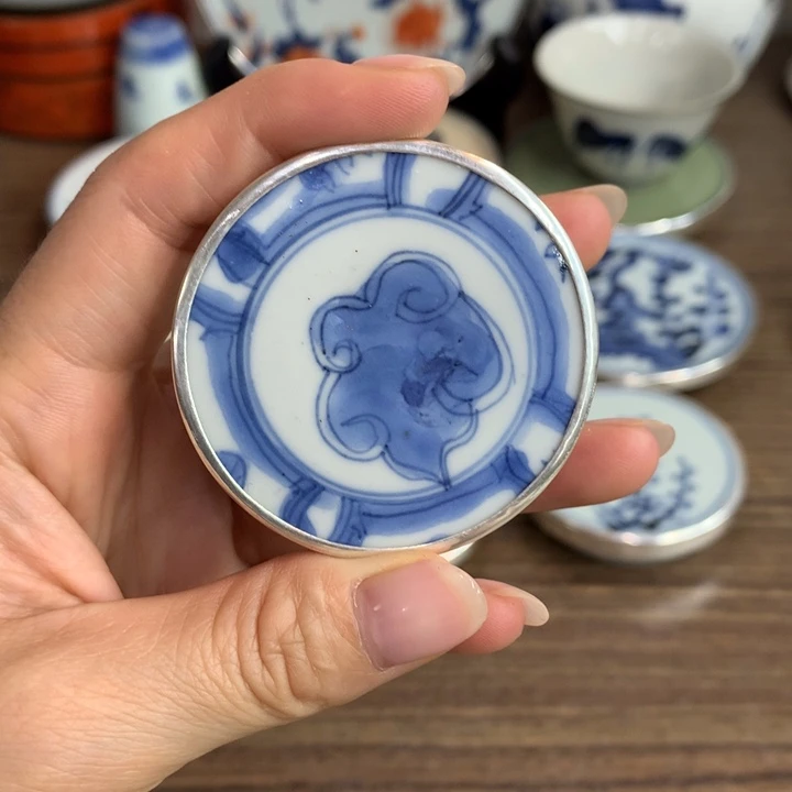 壶承小*灵现代纯手工手绘的主人杯
