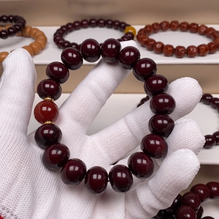 核桃手串/手链沙***房猴头雕刻