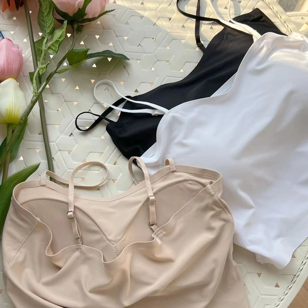 【芝士Cheese】粉底液美背 冰丝无痕好搭配 （代替内衣）吊带美背背心