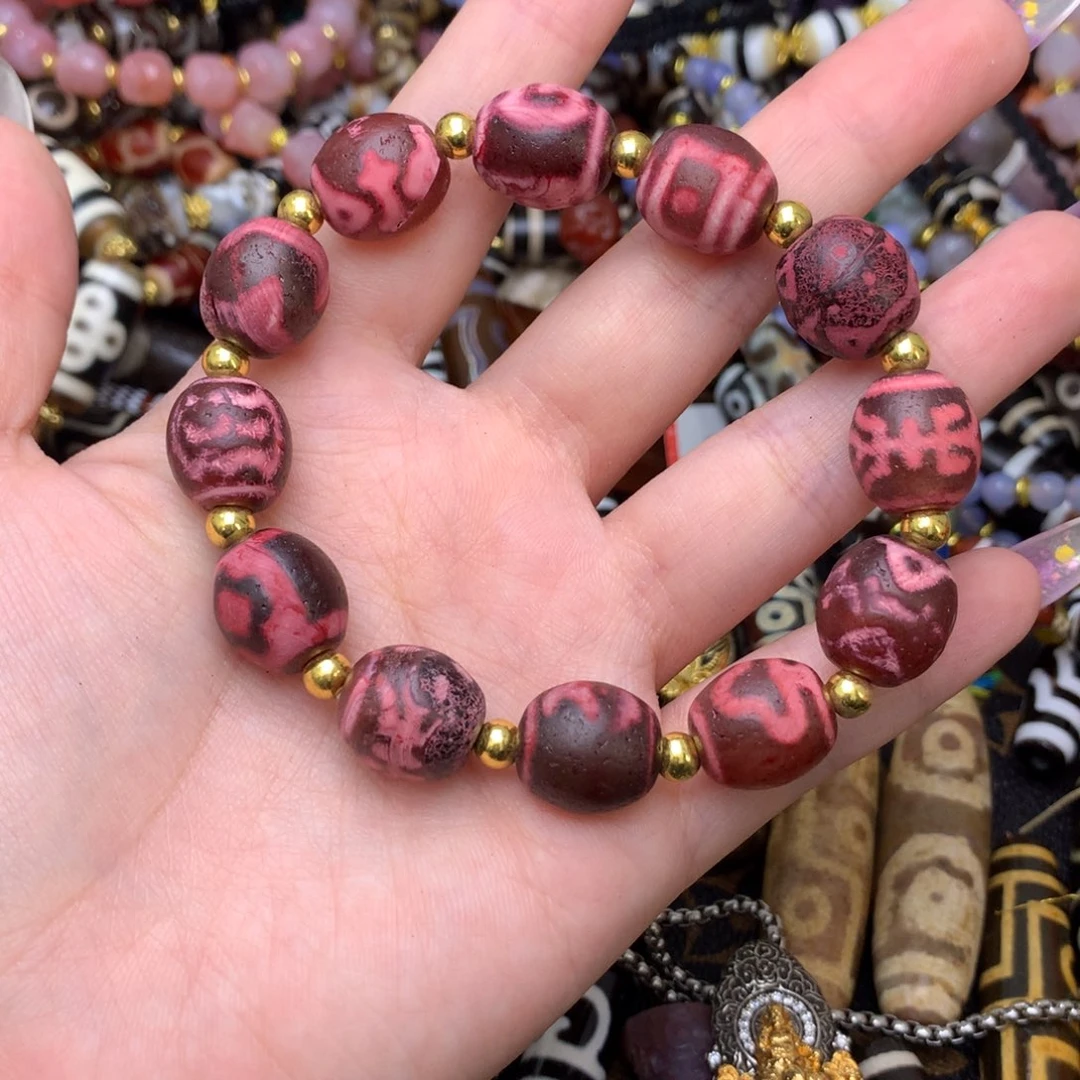 玛瑙/玉髓未镶嵌发一条