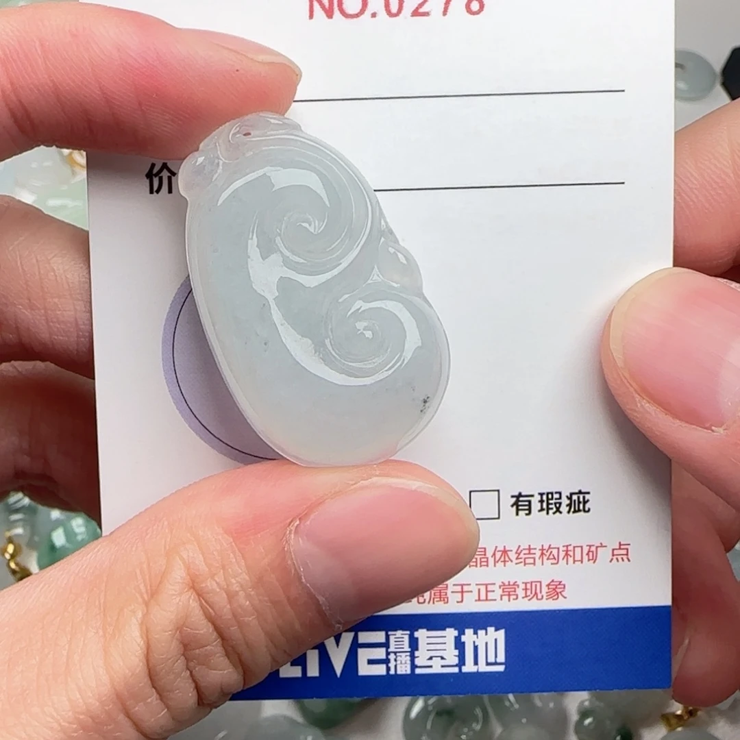 翡翠未镶嵌颈饰278