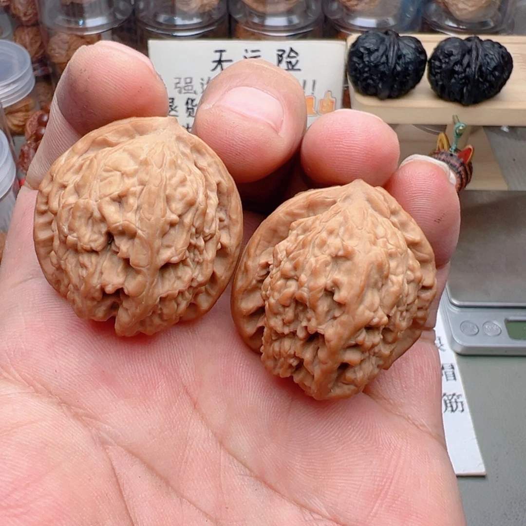 吊坠文玩核桃36同尺全品蚂蚁沟