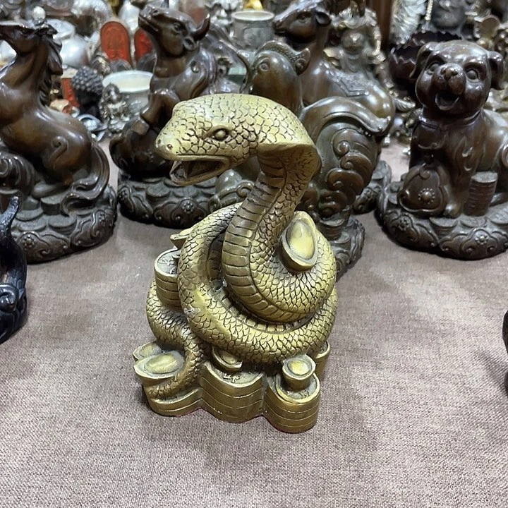 刚**见一远铜器工艺品摆件