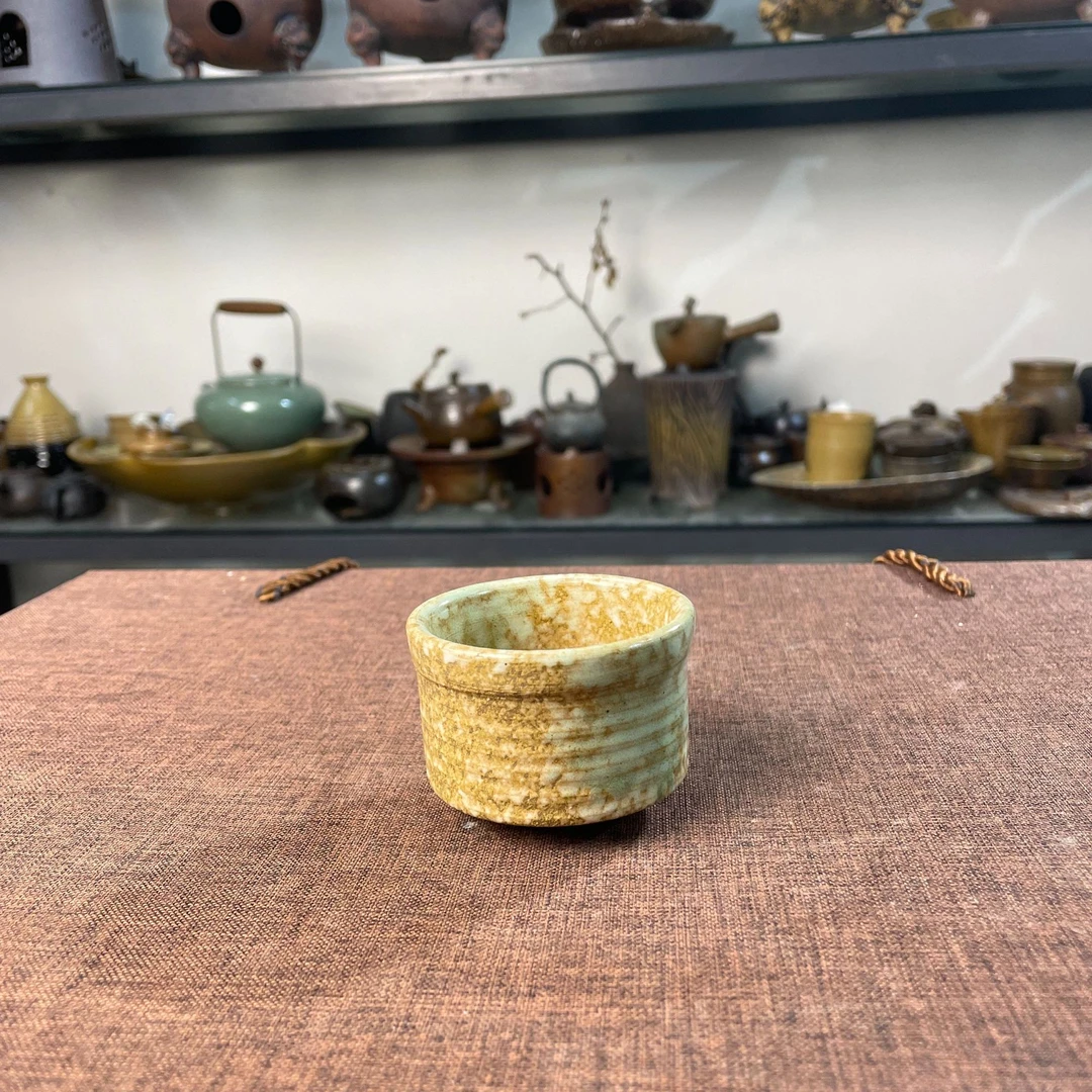 70cc紫砂粗陶主人杯