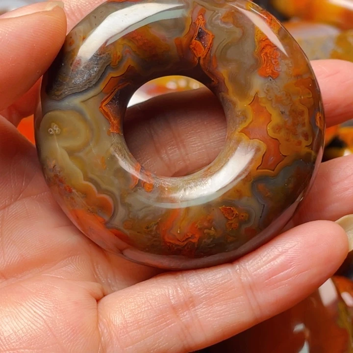 未镶嵌吊坠(不含链)玛瑙/玉髓微****朵