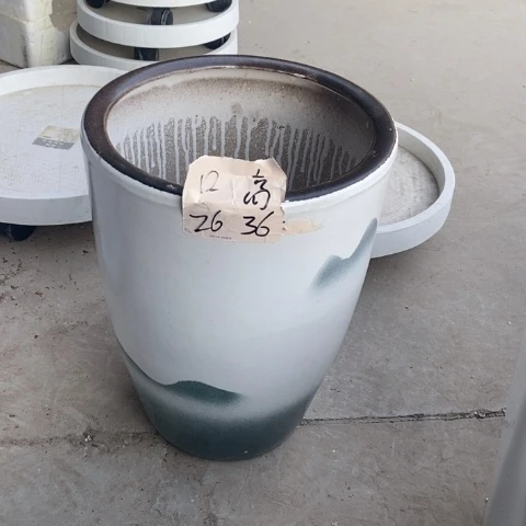 低腰锥形山水中 口26/36