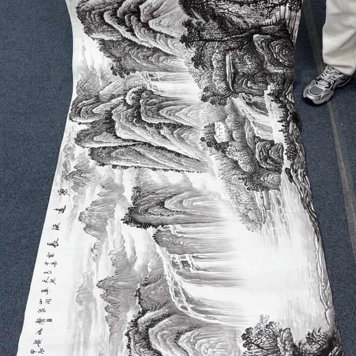 国画纯手绘作品欣赏图