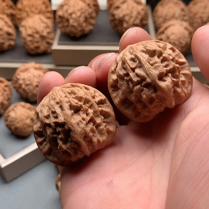 吊坠文玩核桃原生态野狼