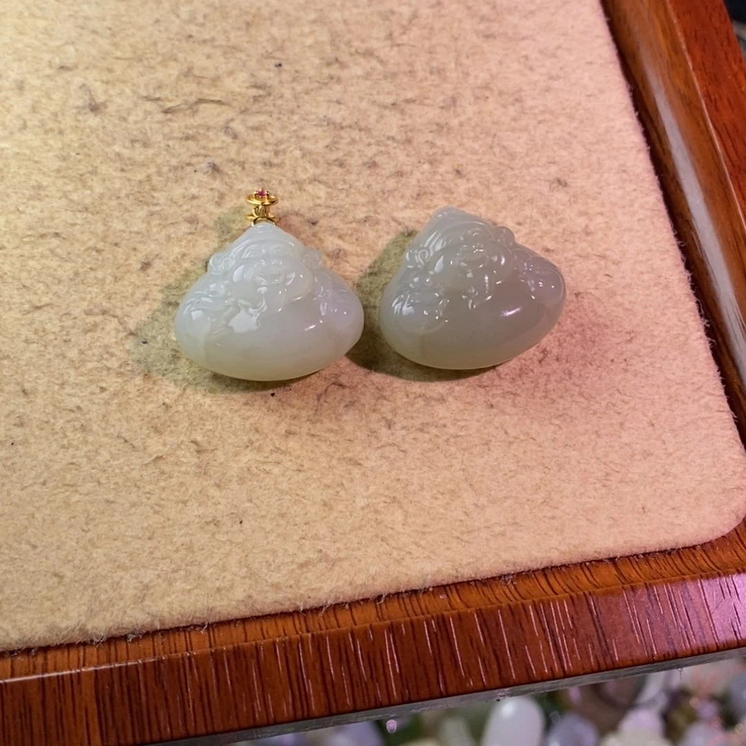 颈饰未镶嵌和田玉单个