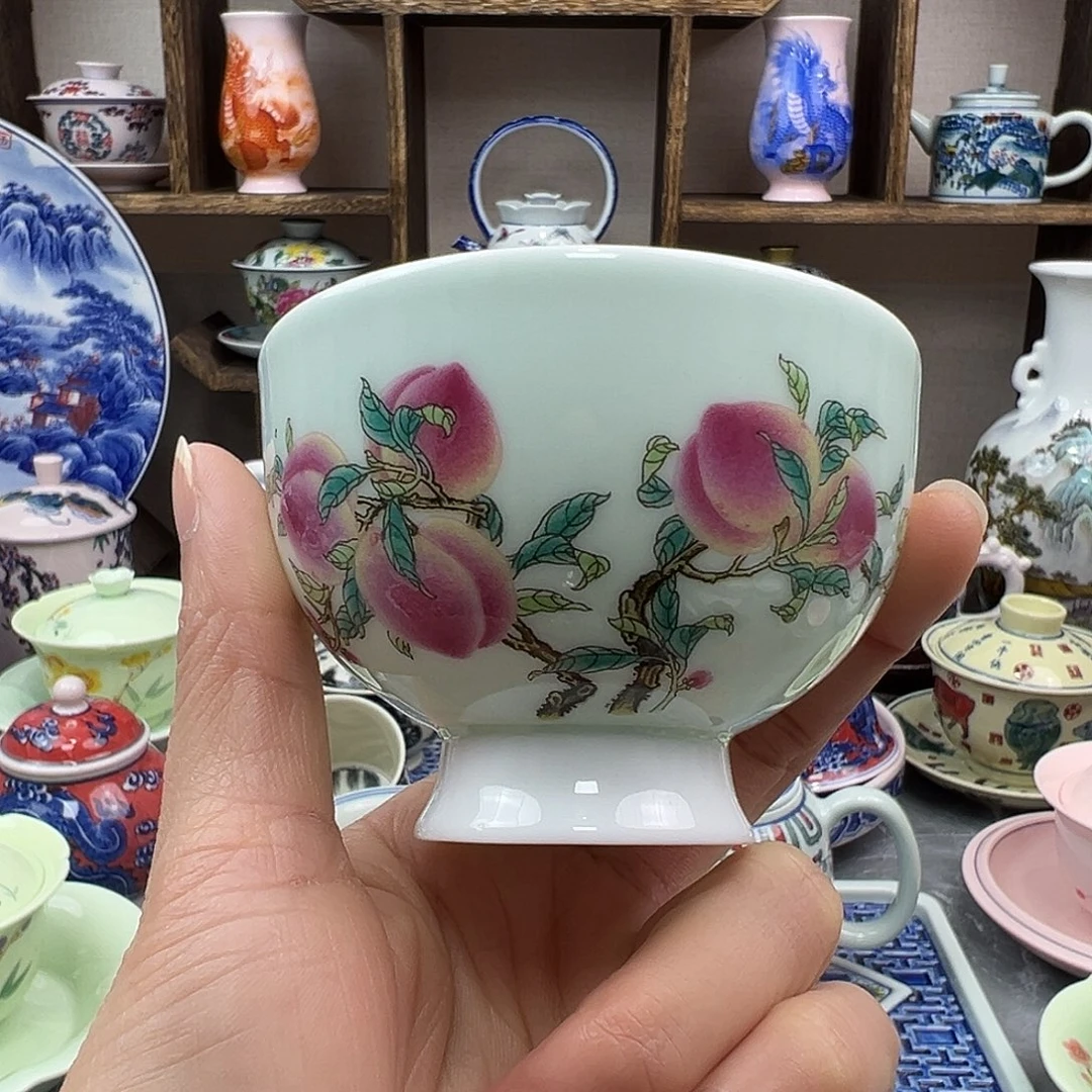 陶瓷杯子景德镇陶瓷567老厂瓷5