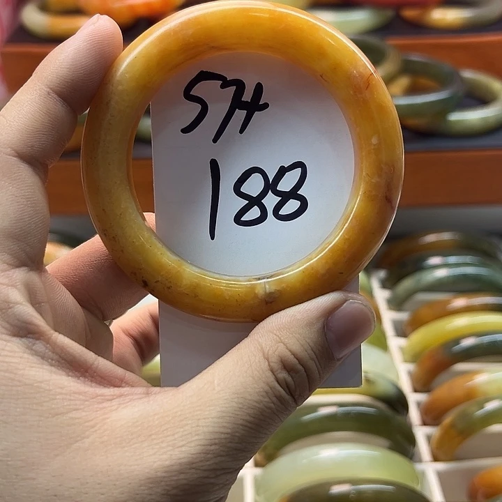 蛇纹石玉合金手镯
