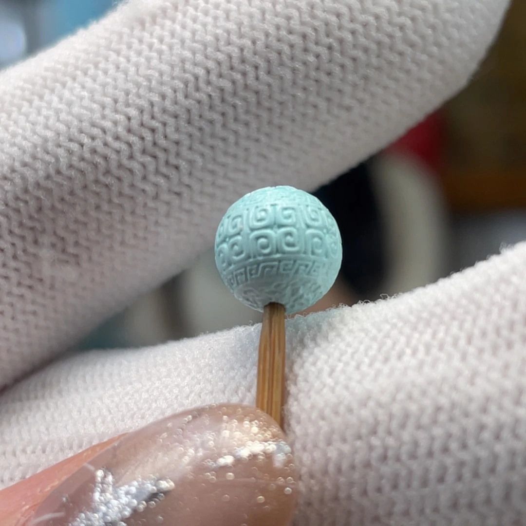 绿松石未镶嵌挂件