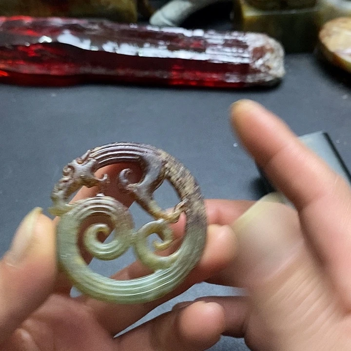 白玉菩提吊坠挂件