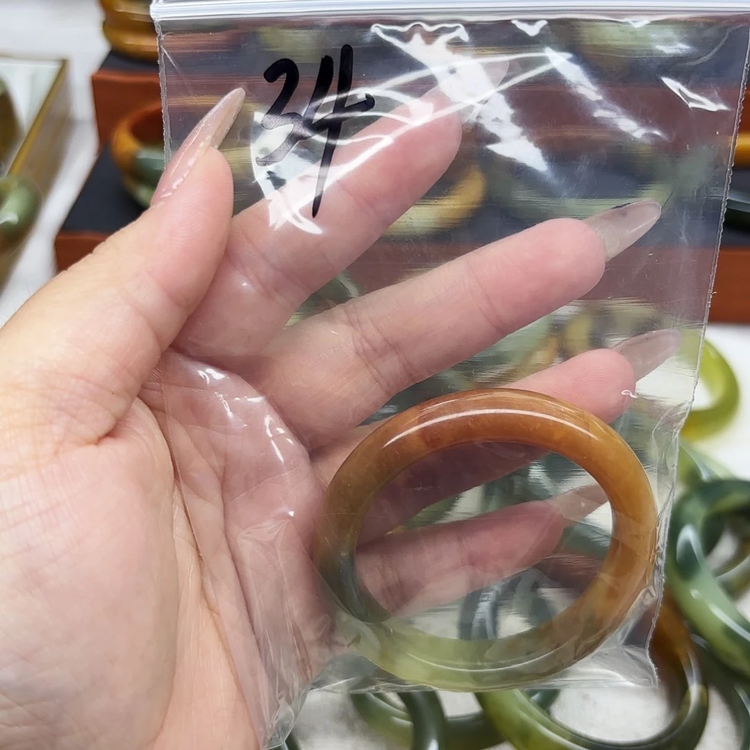 蛇纹石玉合金手镯郑*