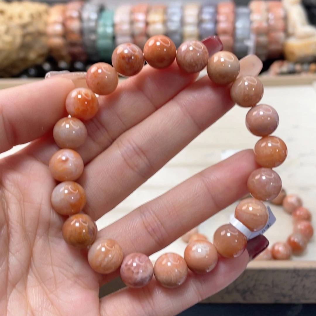 硅化珊瑚（珊瑚玉）手链未镶嵌一****~147