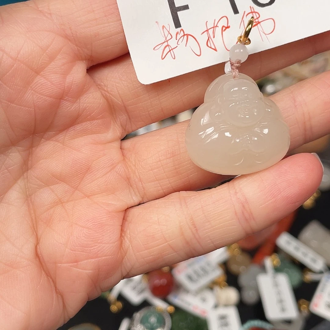 和田玉珠宝半成品未镶嵌F108