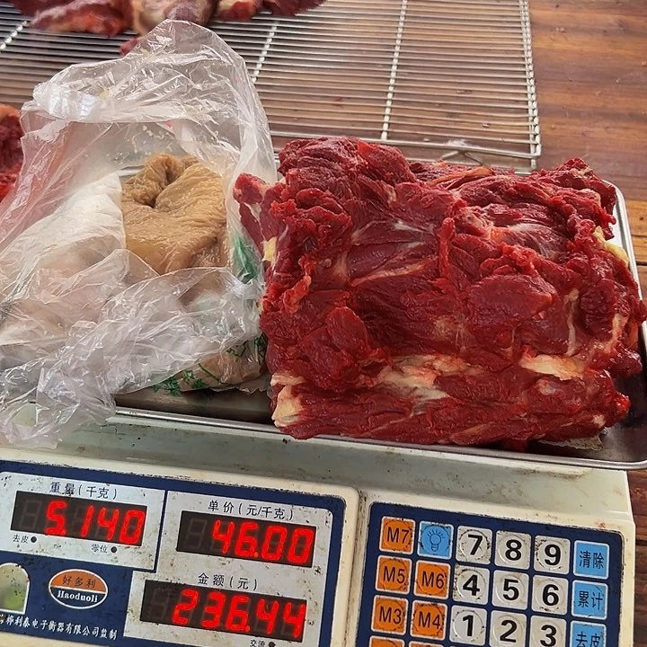 广西土耕马马肉、沙姜炒马肉中国大陆