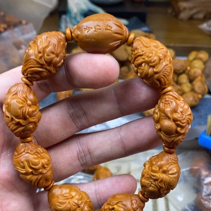 橄榄核手串/手链橄榄核雕工艺手串