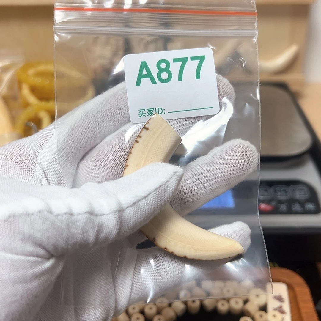 银S925天然猛犸象牙雕刻品