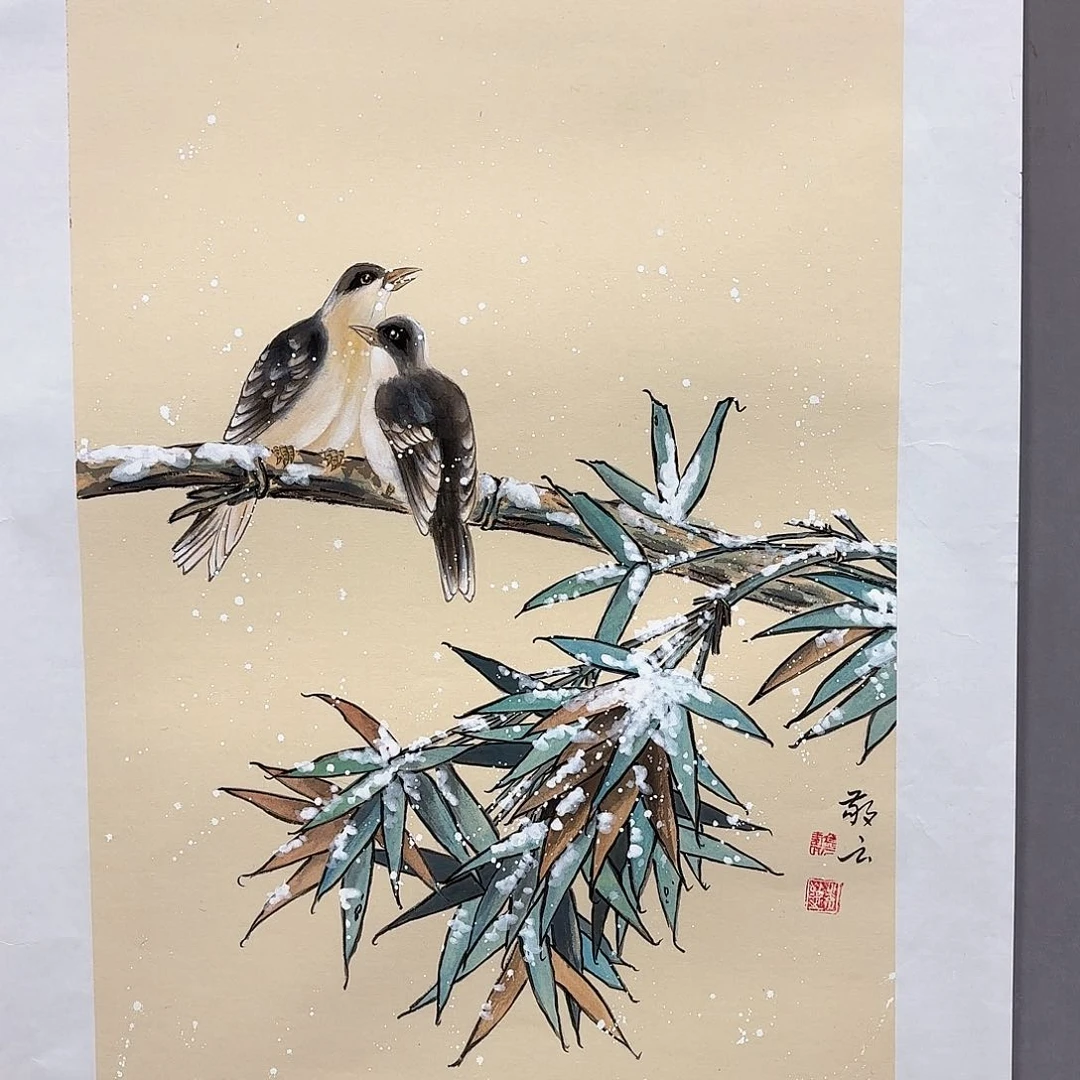 国画国画纯手绘作品请放心去藏