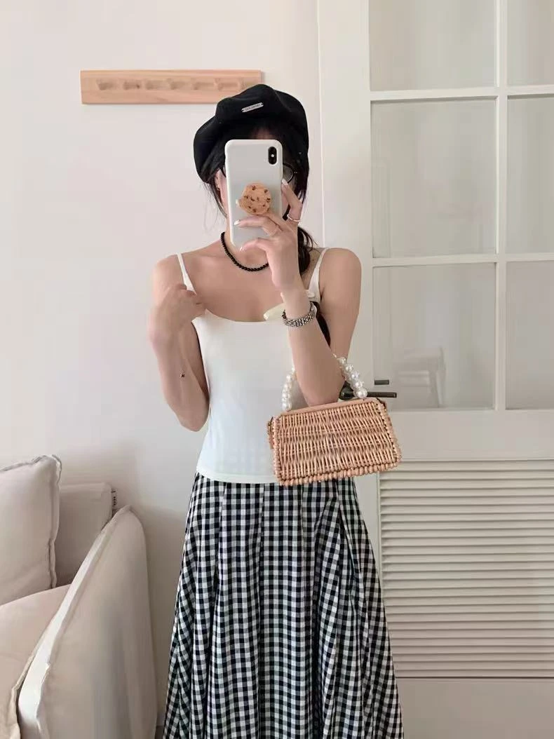 夏季冰凉清新凉爽美背吊带