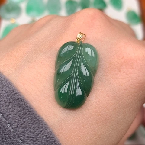 翡翠吊坠(不含链)未镶嵌