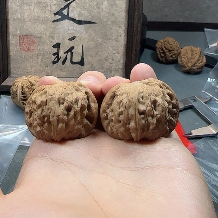 吊坠文玩核桃39磨盘
