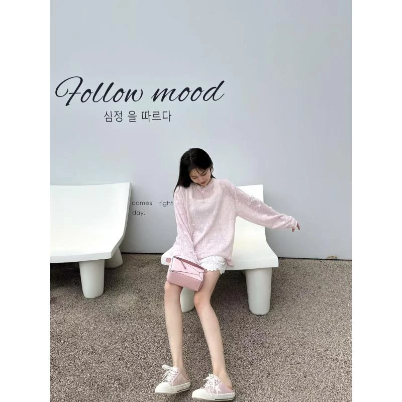 BETTER JOELAY-【灵动轻盈】针织毛衣针织衫圆领温柔韩版ZZ3808