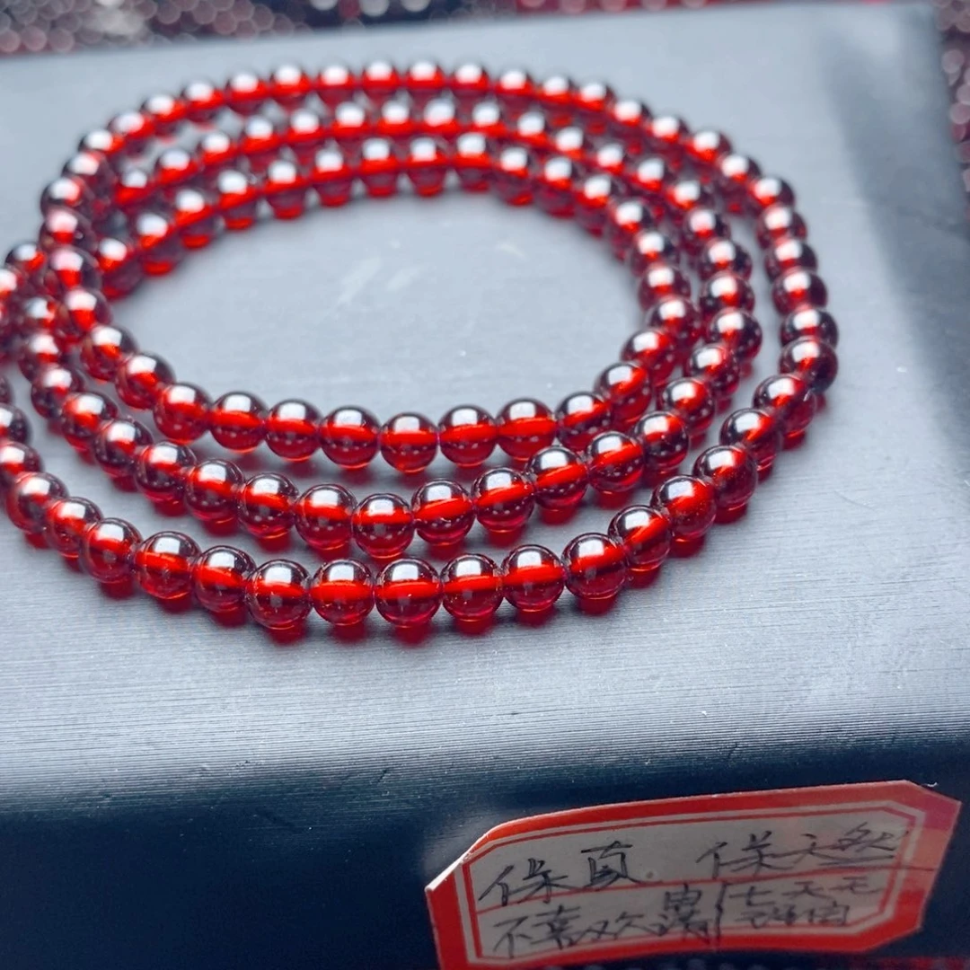 手链未镶嵌石榴石4.8