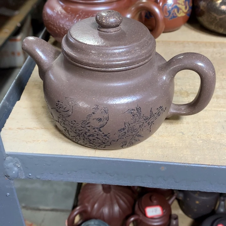 紫砂茶壶原矿手工105