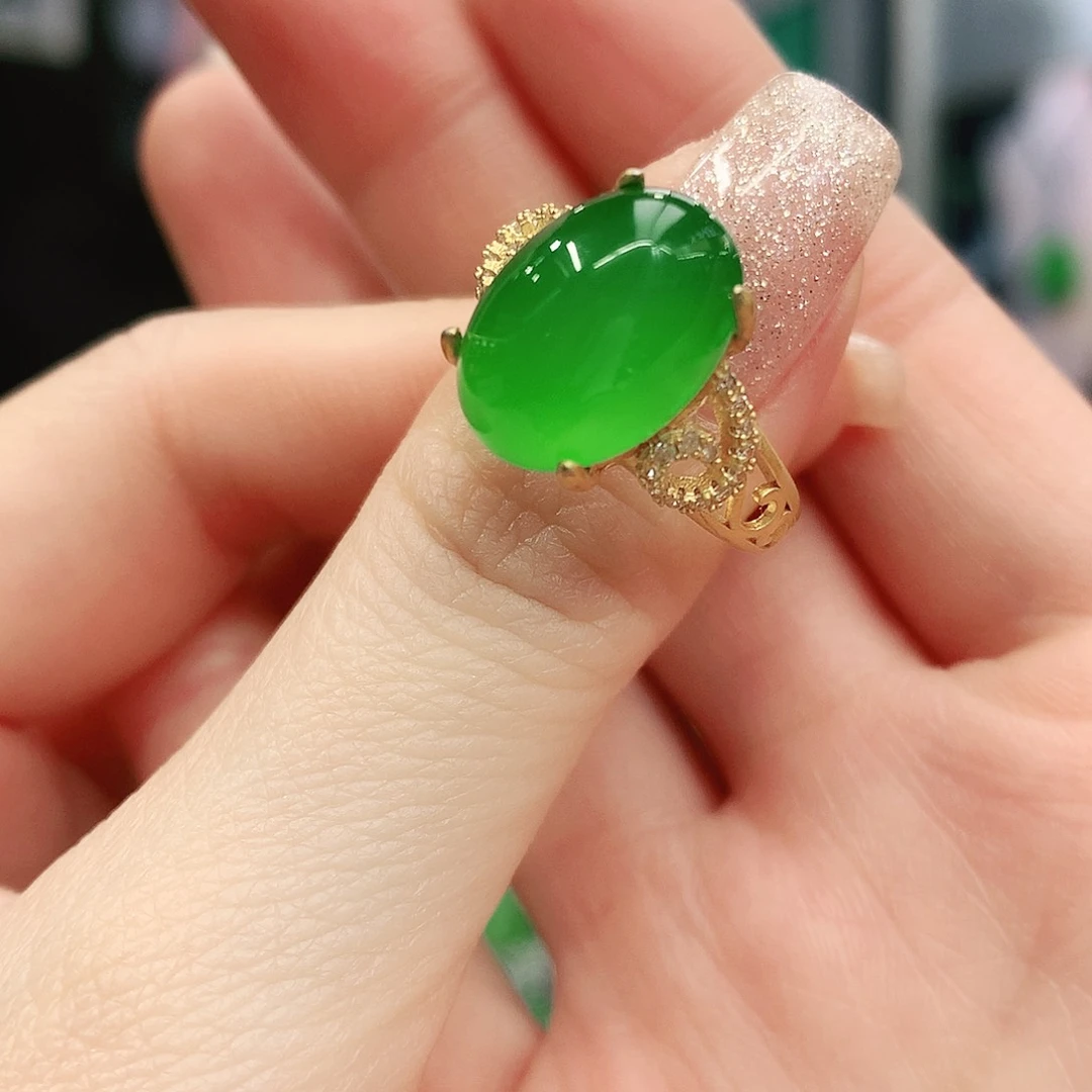 合金戒指玛瑙/玉髓