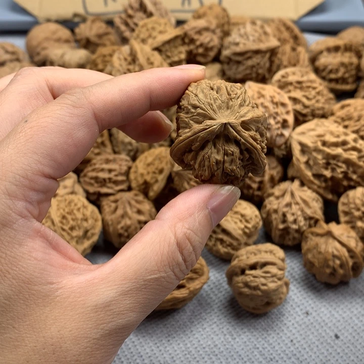 没***具文玩核桃吊坠异形单只