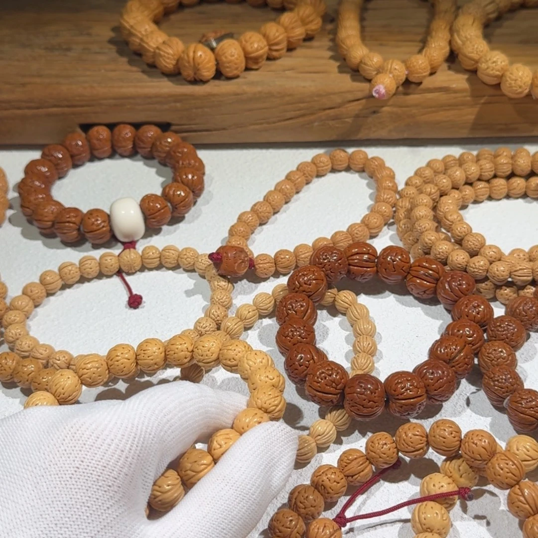 久***欣桃核手串精品桃核