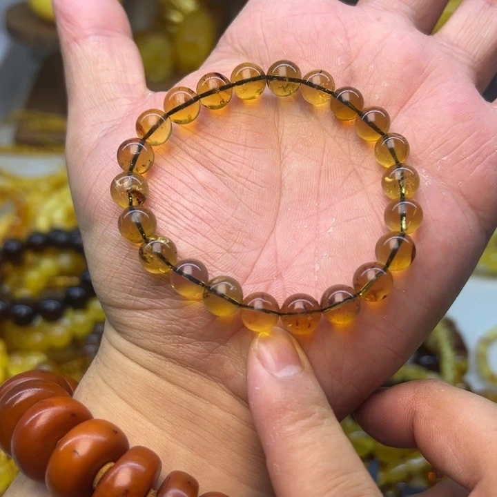 琥珀未镶嵌珠宝奇石