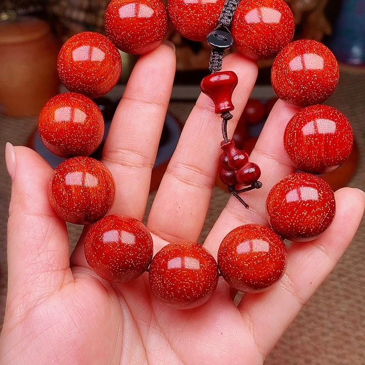 檀香紫檀（小叶紫檀）桃2.0红