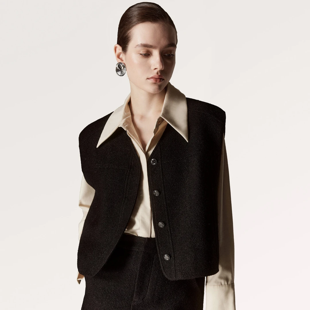 帕罗秋冬针织马甲ET2F2085D