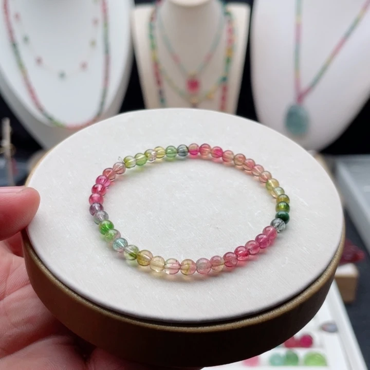 未镶嵌手链碧玺碧玺手链