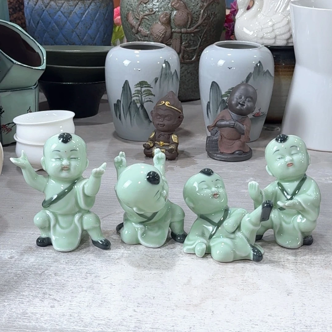 口径  陶瓷绿植多肉微瑕花盆摆件
