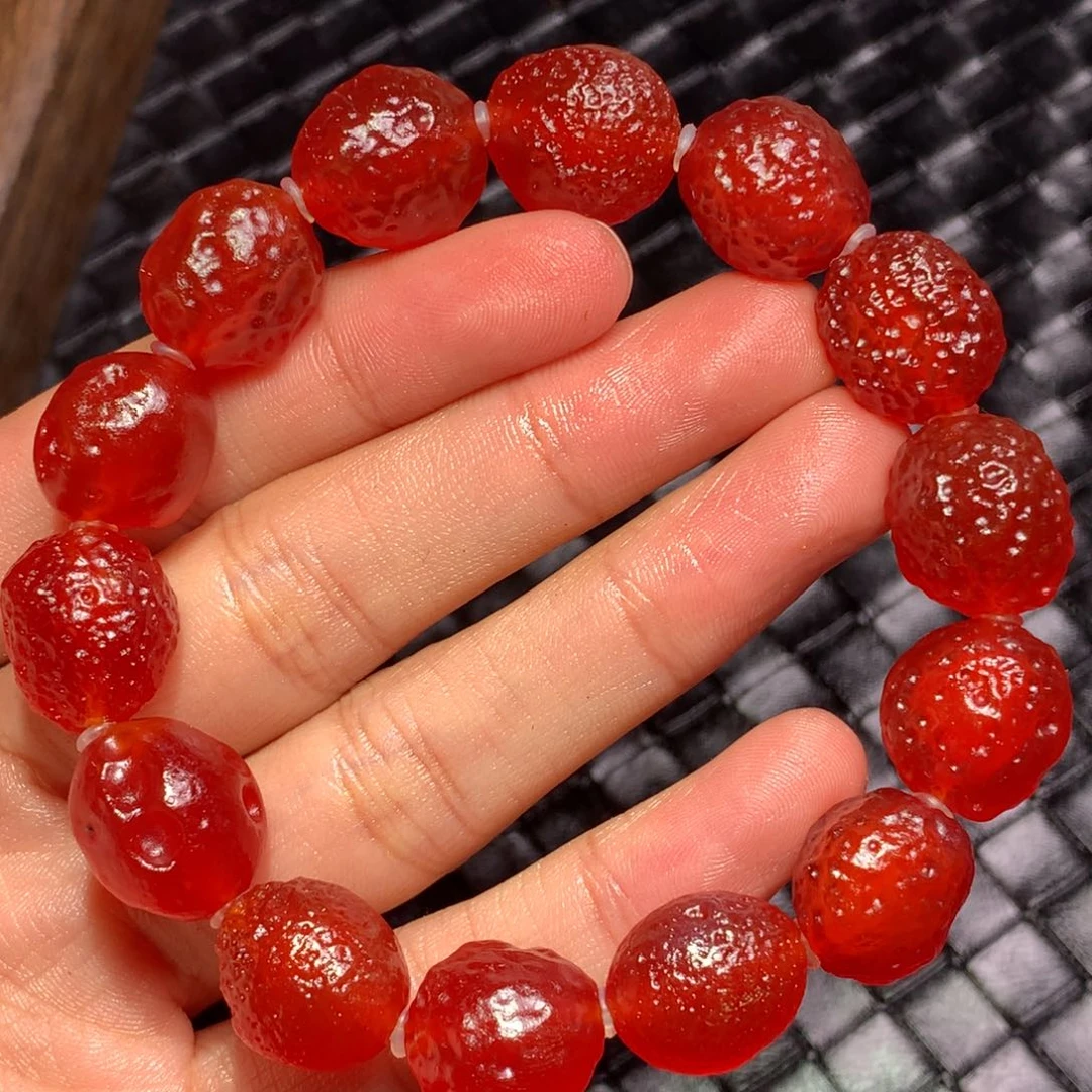 未镶嵌玛瑙/玉髓珠宝半成品