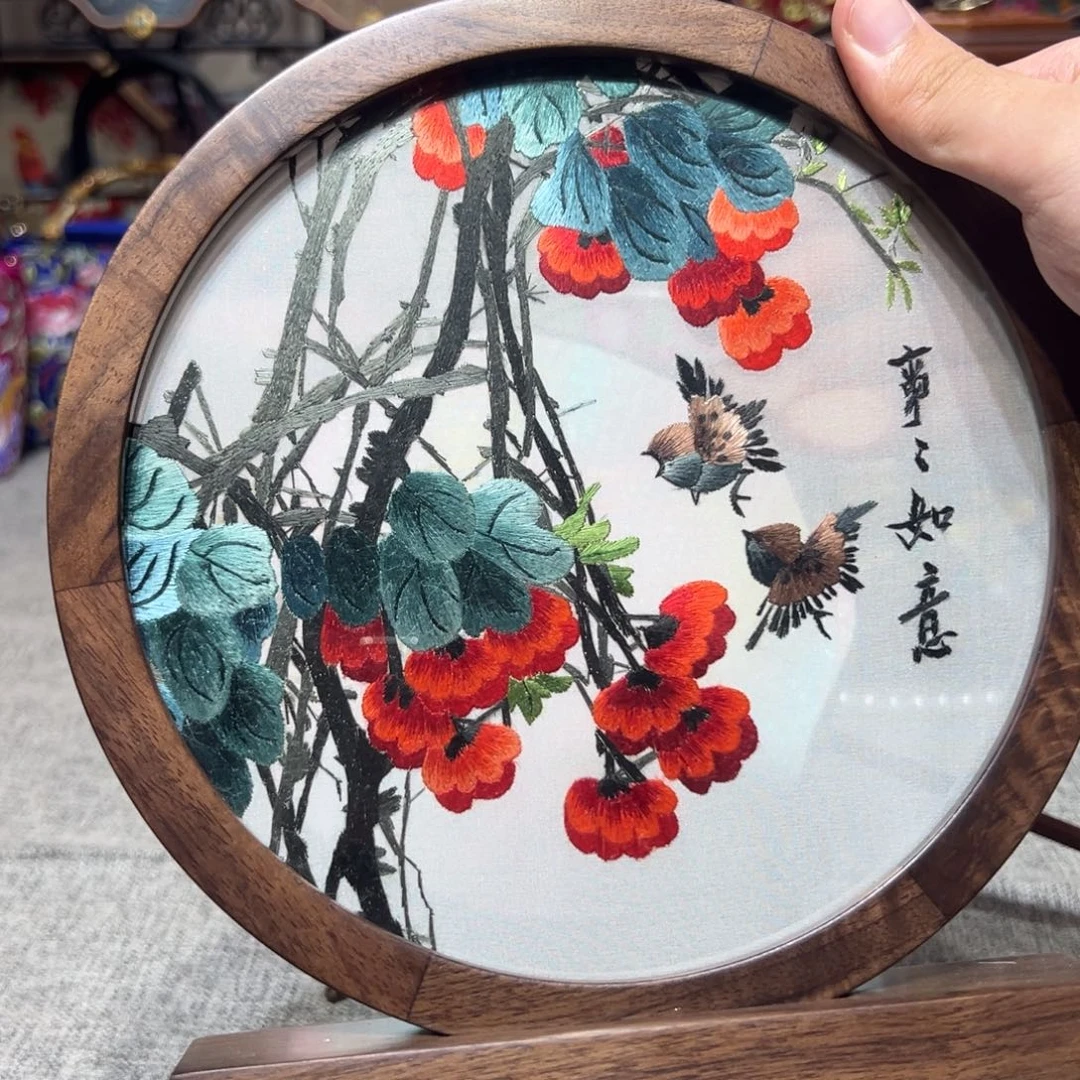 M***M织绣纯手工苏绣双面绣