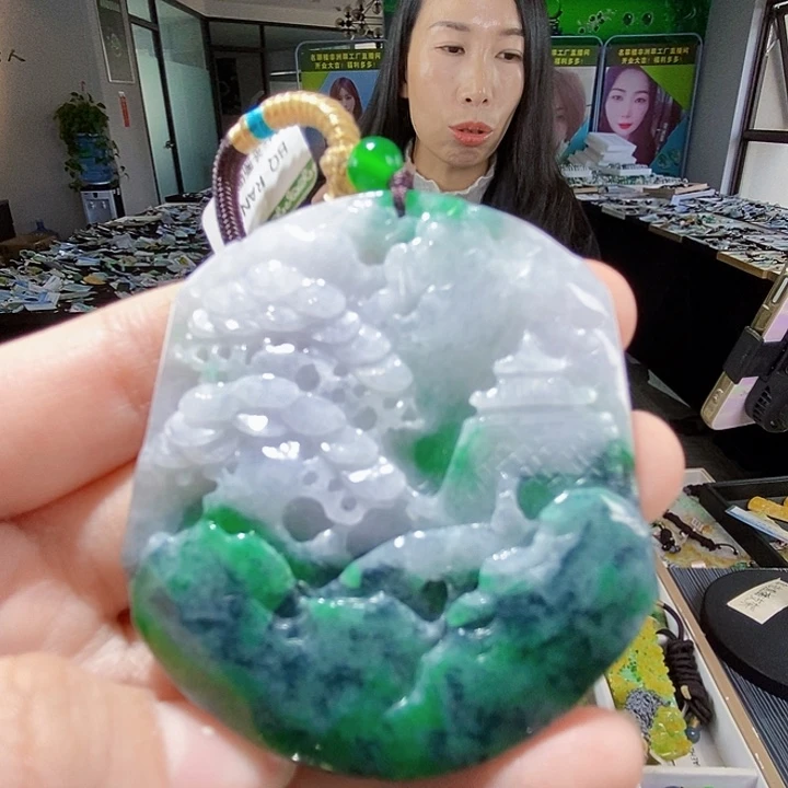 颈饰未镶嵌翡翠翡翠