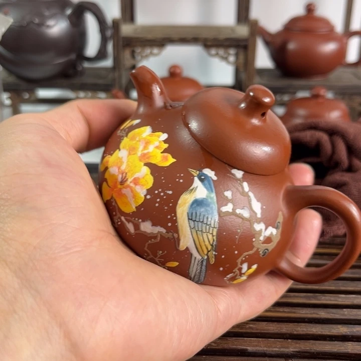 茶壶紫砂原矿紫砂手工制作