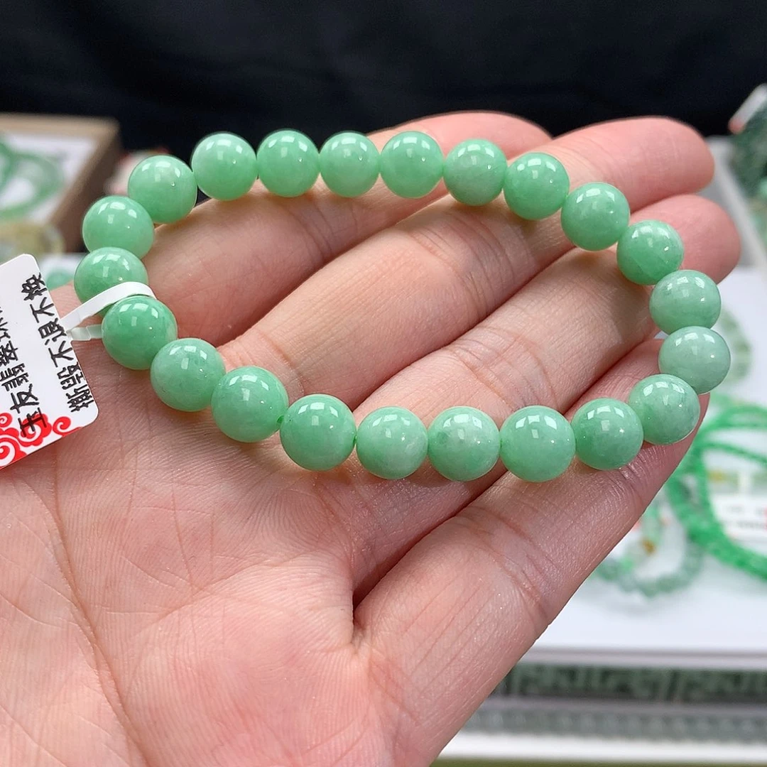 翡翠手链未镶嵌翡翠