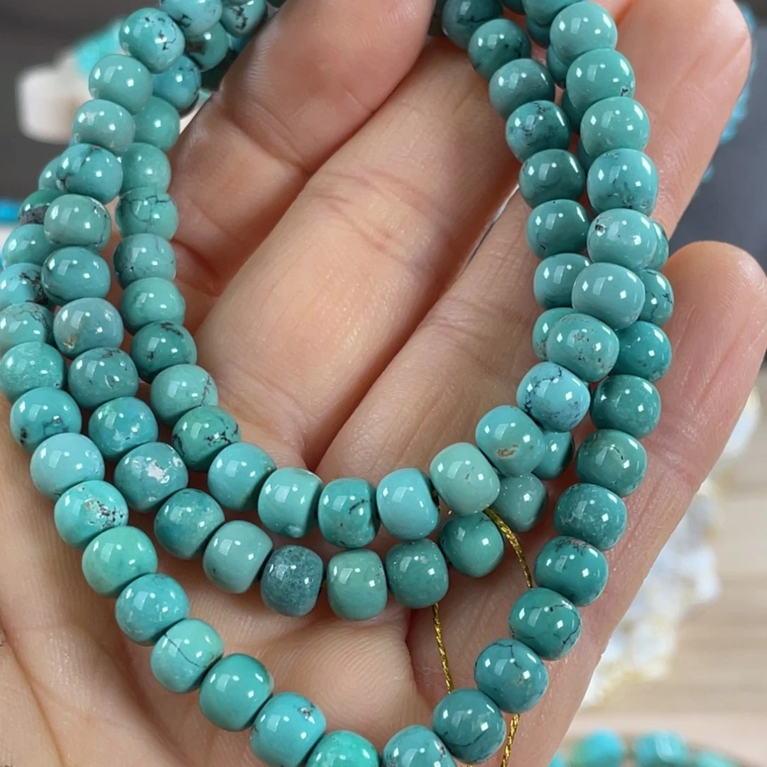 绿松石未镶嵌套链