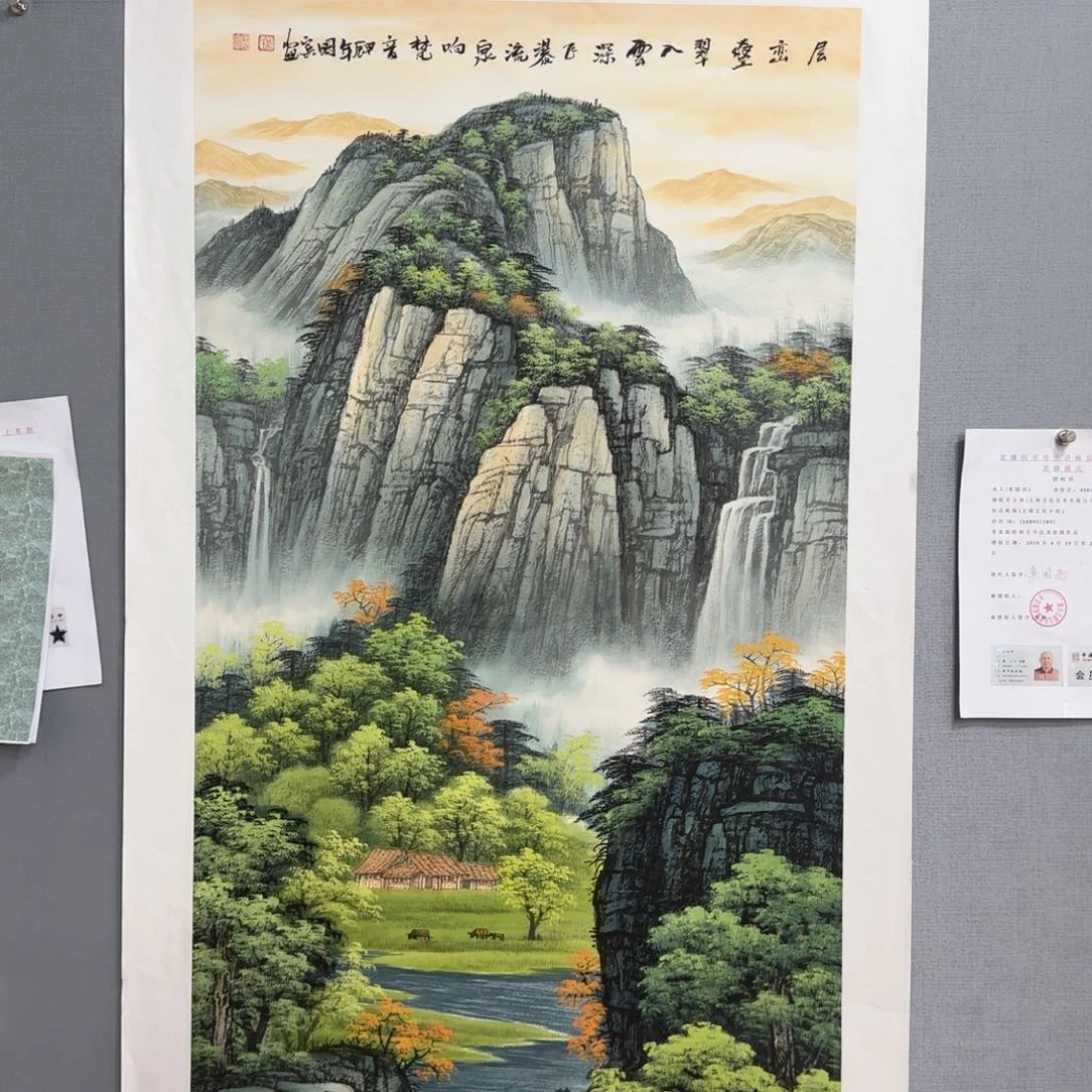 国画国画莫国宾老师精品