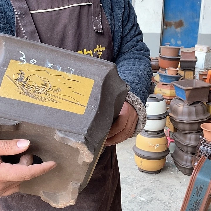 紫砂花盆紫砂陶艺